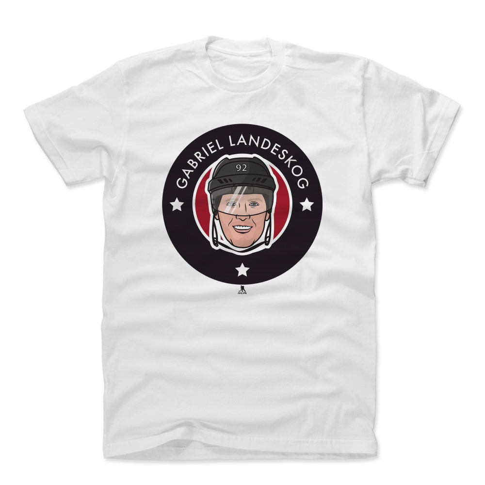 Gabriel Landeskog Men's Cotton T-Shirt | 500 LEVEL