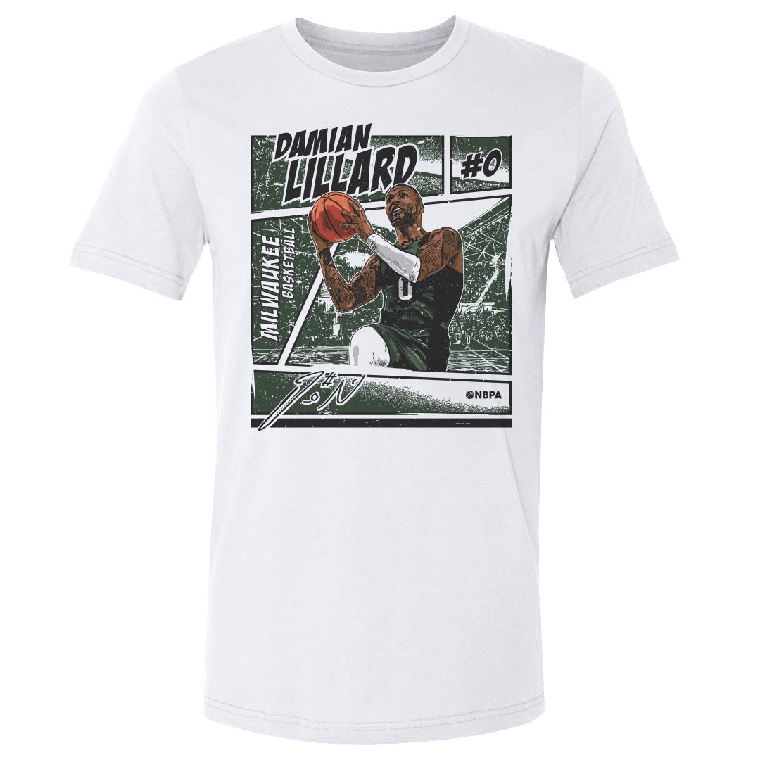 Damian Lillard Men&#39;s Cotton T-Shirt | 500 LEVEL