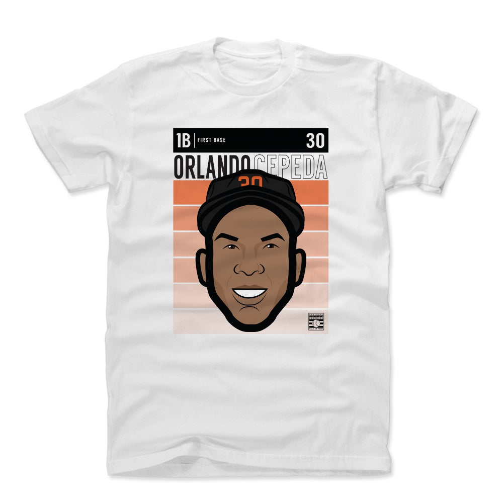 Orlando Cepeda Men's Cotton T-Shirt | 500 LEVEL