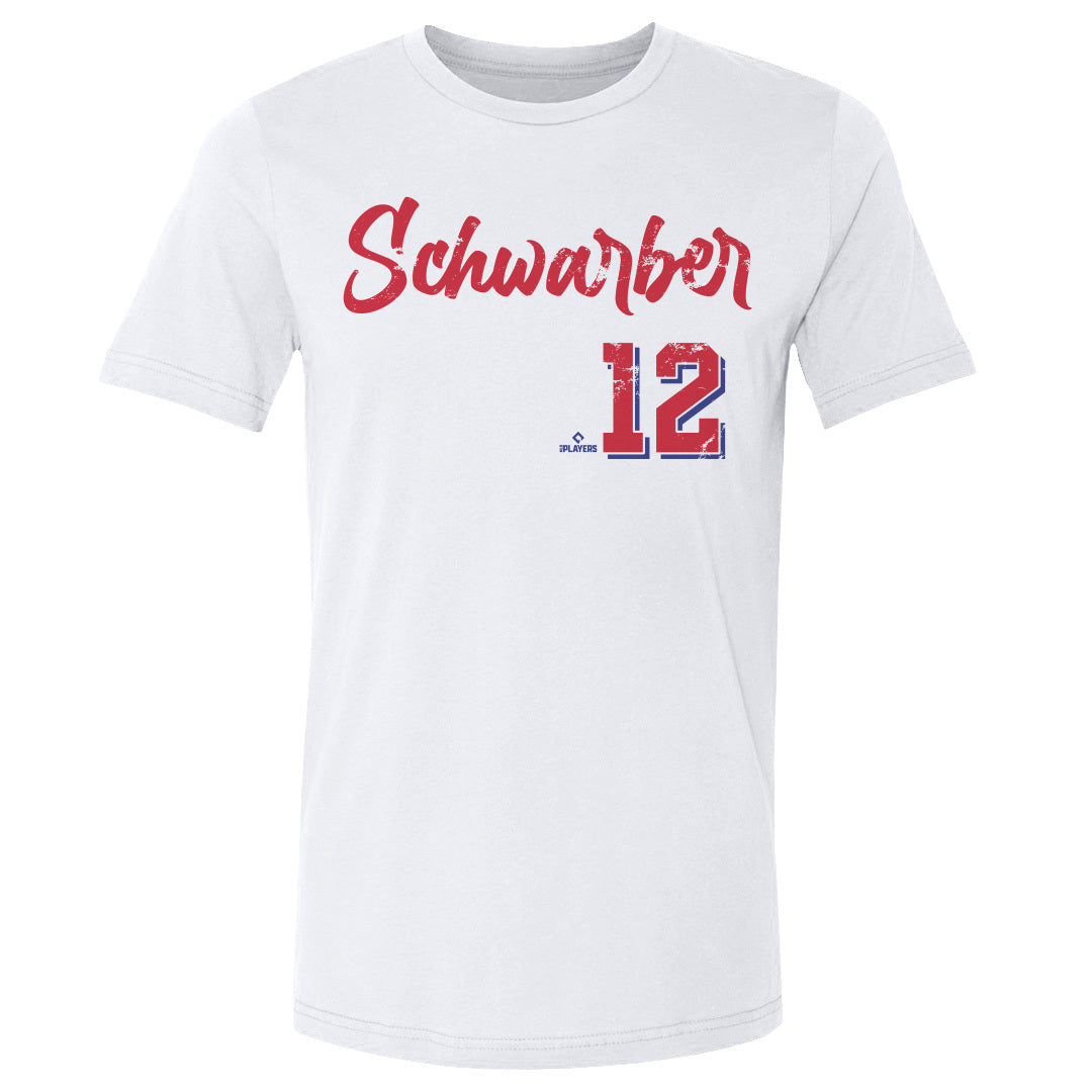 Kyle Schwarber Men&#39;s Cotton T-Shirt | 500 LEVEL