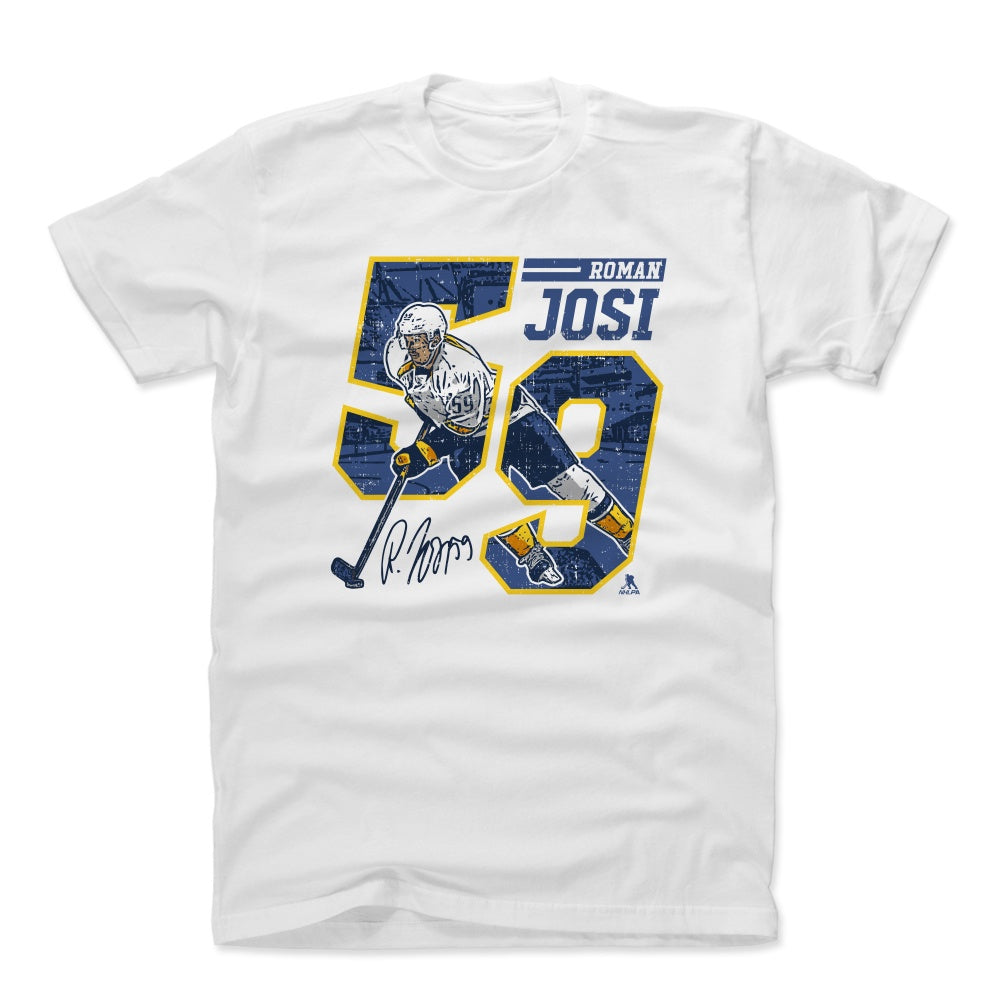 Roman Josi Men's Cotton T-Shirt | 500 LEVEL