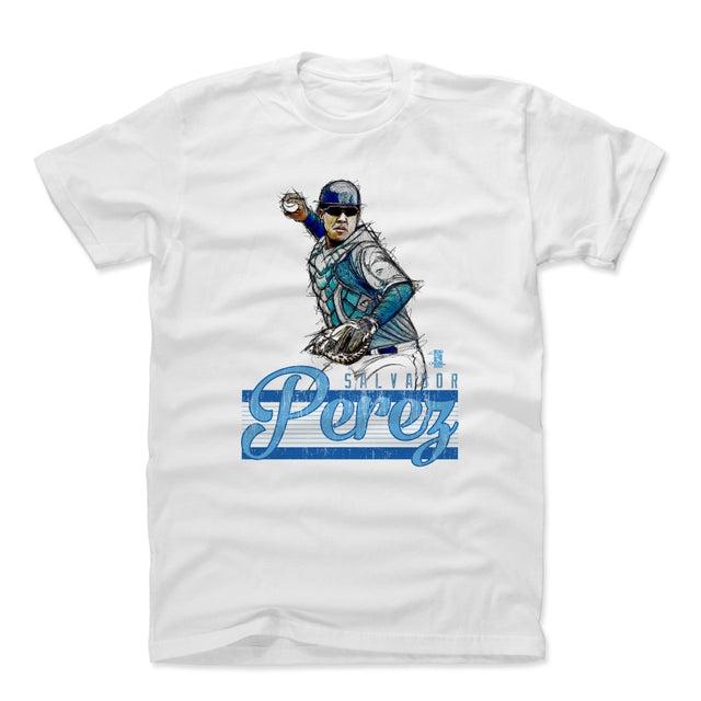 Salvador Perez Men's Cotton T-Shirt | 500 LEVEL