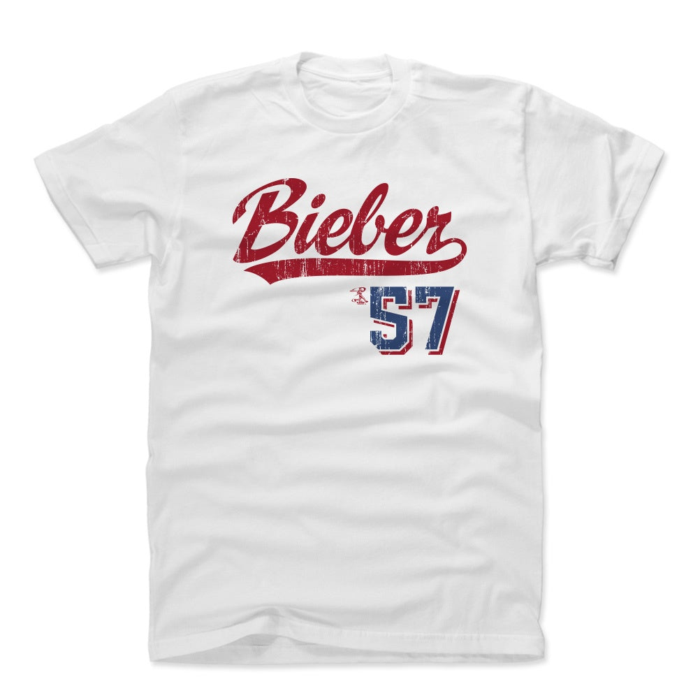 Shane Bieber Men&#39;s Cotton T-Shirt | 500 LEVEL