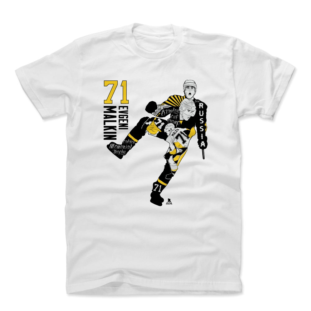 Evgeni Malkin Men's Cotton T-Shirt | 500 LEVEL