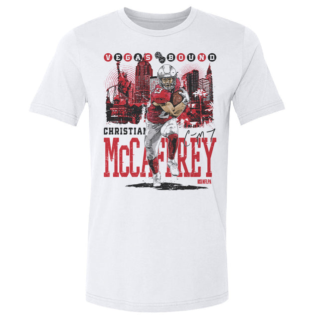 Christian McCaffrey Men's Cotton T-Shirt | 500 LEVEL