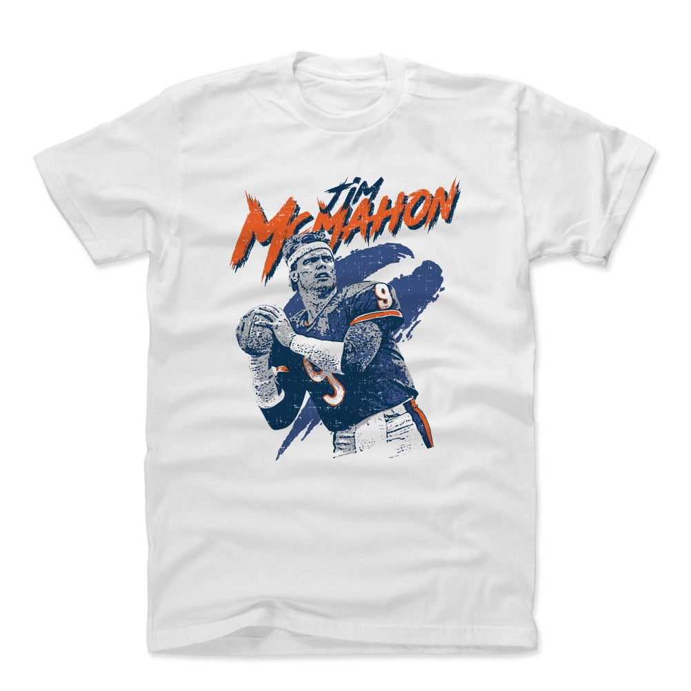 Jim McMahon Men&#39;s Cotton T-Shirt | 500 LEVEL
