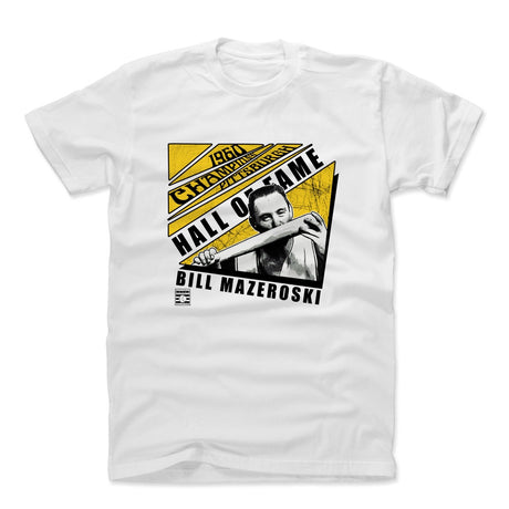 Bill Mazeroski Men's Cotton T-Shirt | 500 LEVEL