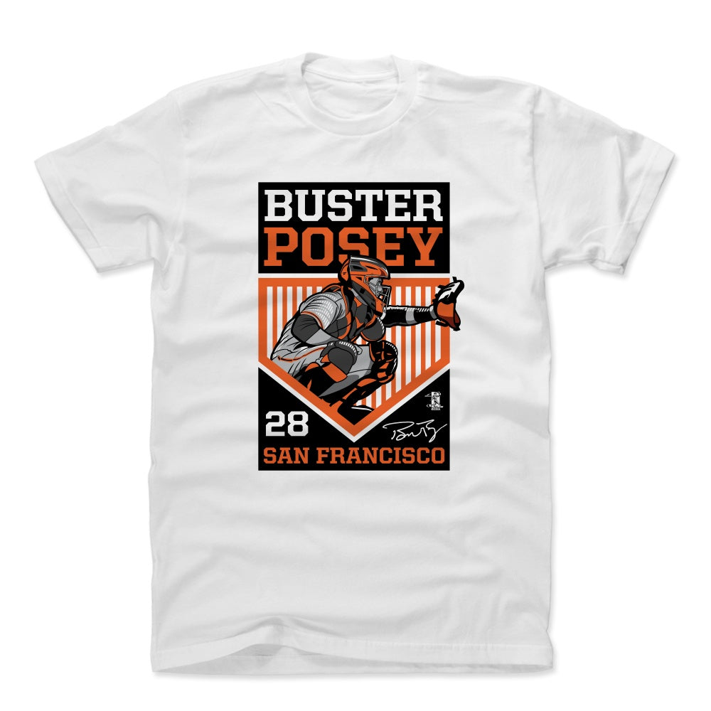 Men's 500 Level Buster Posey San Francisco White Shirt