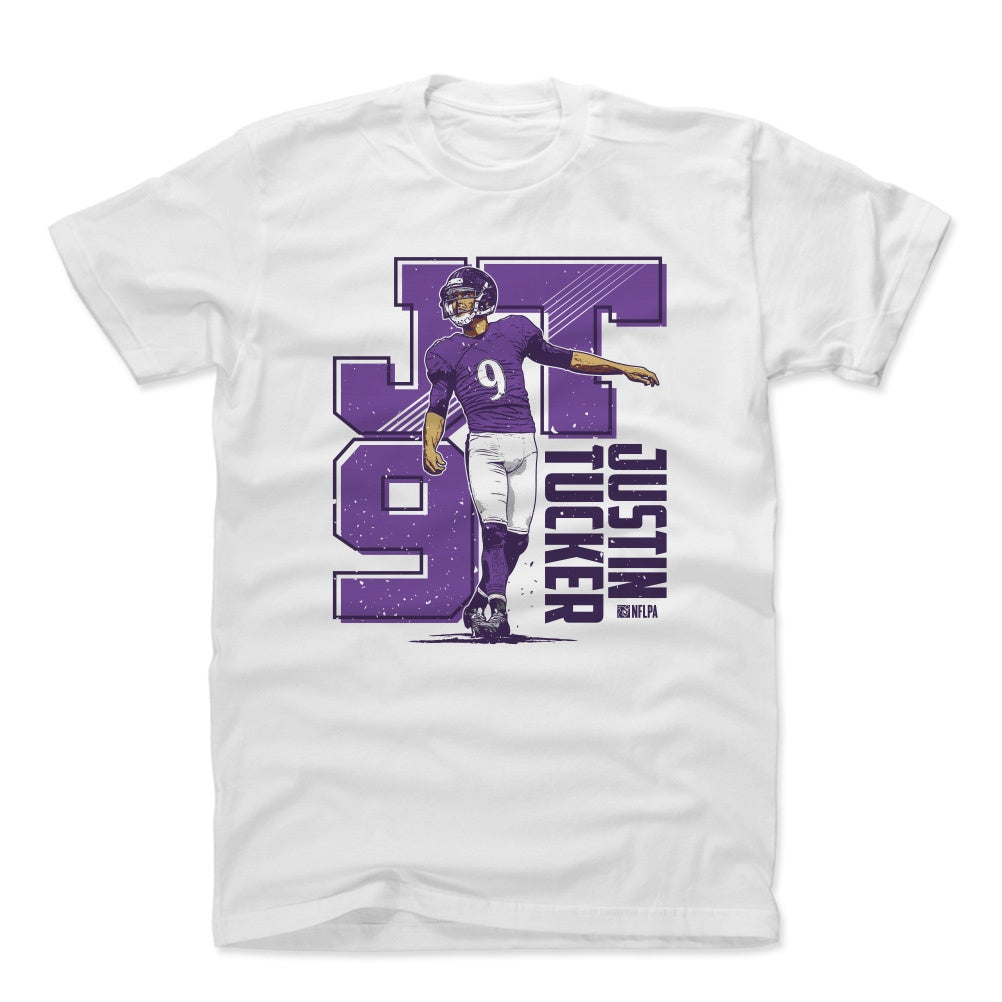 Justin Tucker Men&#39;s Cotton T-Shirt | 500 LEVEL