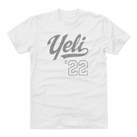 Christian Yelich Men's Cotton T-Shirt | 500 LEVEL