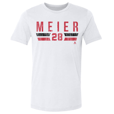 Timo Meier Men's Cotton T-Shirt | 500 LEVEL