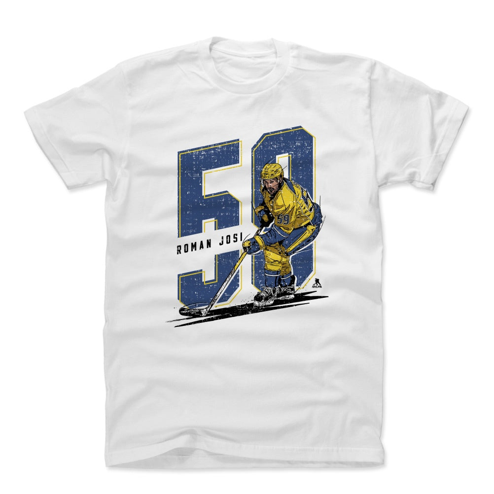 Roman Josi Men&#39;s Cotton T-Shirt | 500 LEVEL