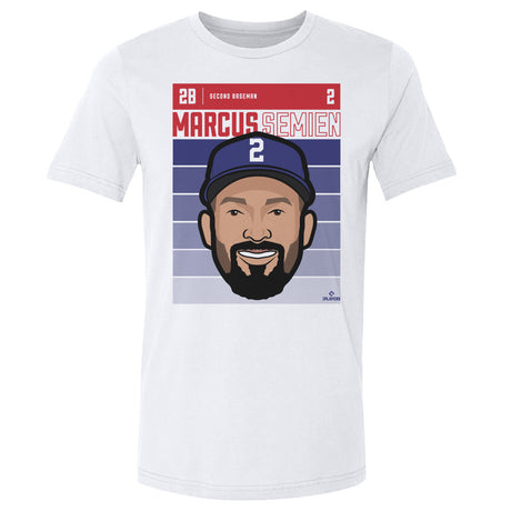 Marcus Semien Men's Cotton T-Shirt | 500 LEVEL