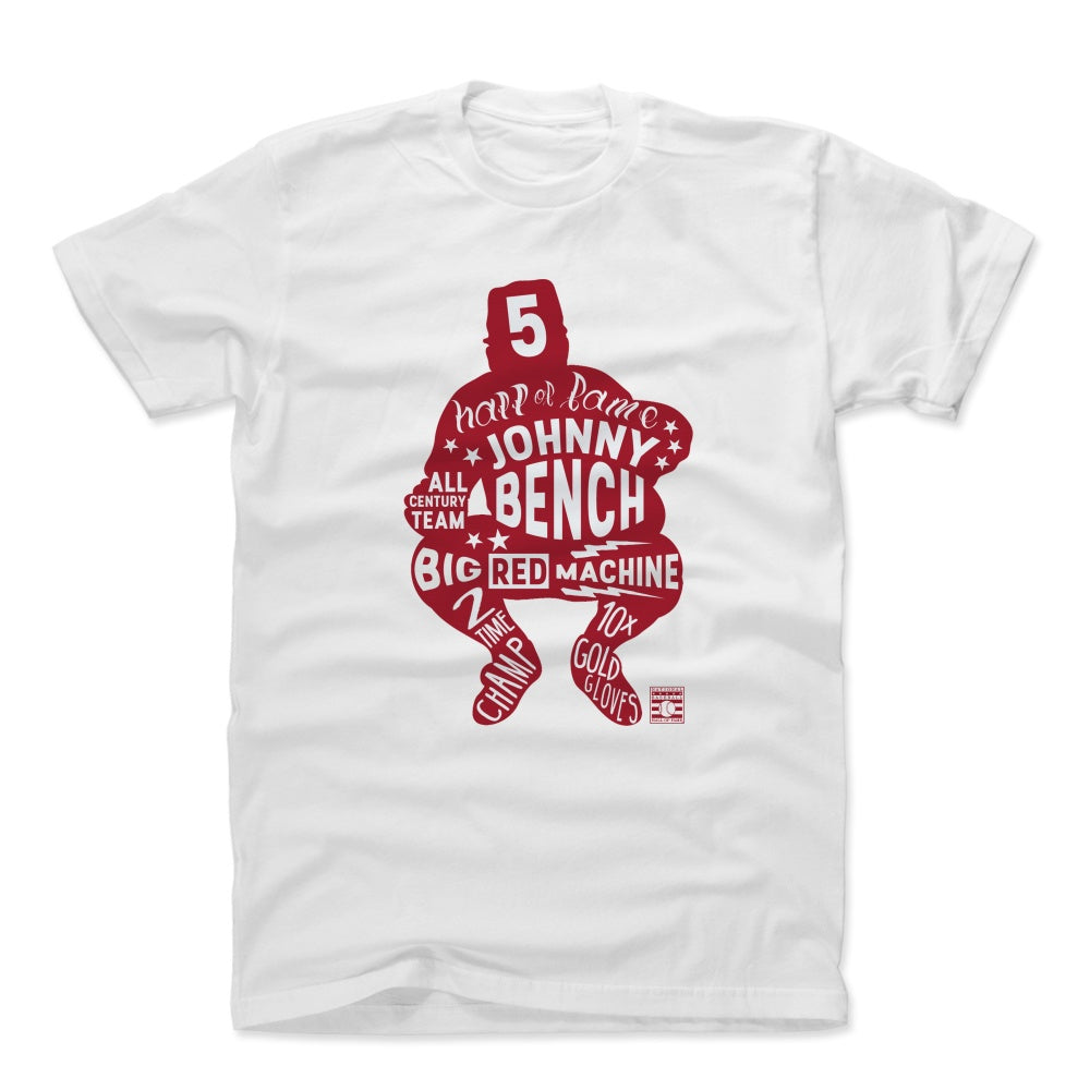 Johnny Bench Men's Cotton T-Shirt | 500 LEVEL