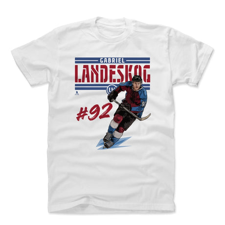 Gabriel Landeskog Men's Cotton T-Shirt | 500 LEVEL
