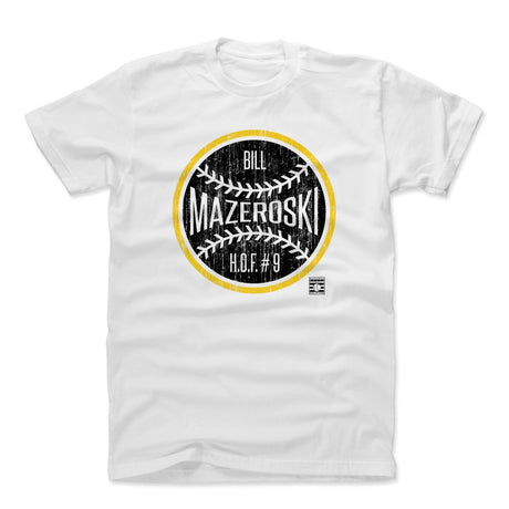 Bill Mazeroski Men's Cotton T-Shirt | 500 LEVEL