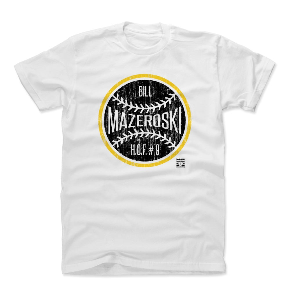Bill Mazeroski Men&#39;s Cotton T-Shirt | 500 LEVEL