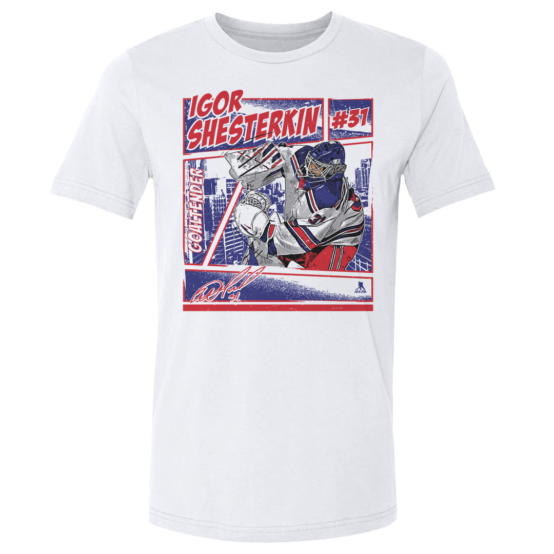 Igor Shesterkin Men's Cotton T-Shirt | 500 LEVEL