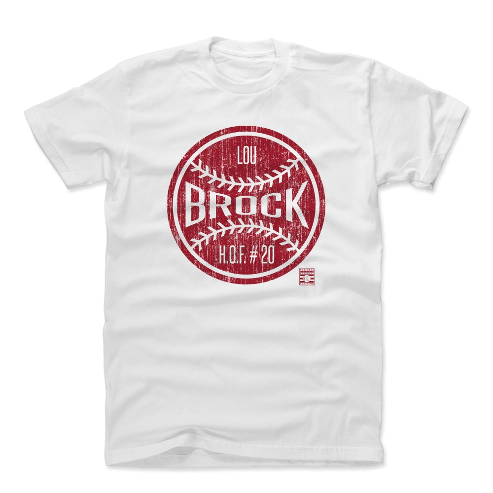 Lou Brock Men's Cotton T-Shirt | 500 LEVEL