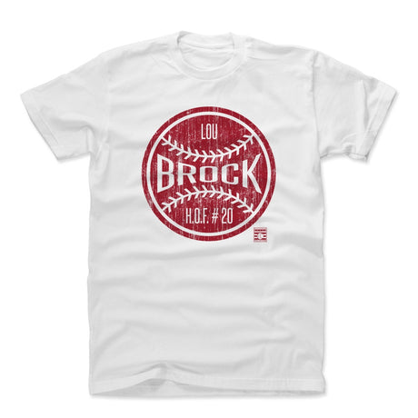 Lou Brock Men's Cotton T-Shirt | 500 LEVEL
