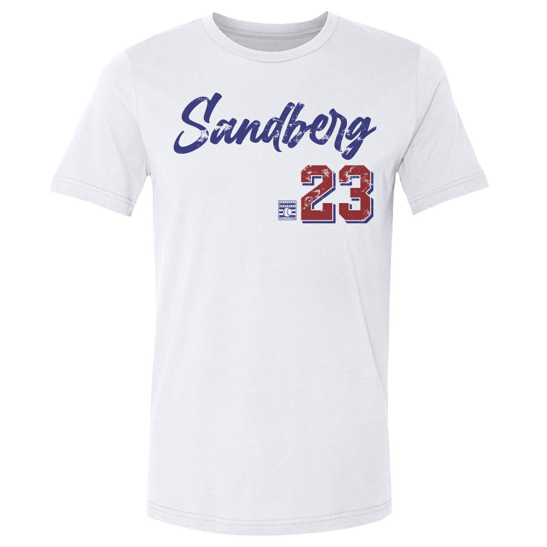 Ryne Sandberg Men's Cotton T-Shirt | 500 LEVEL