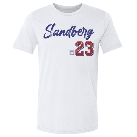 Ryne Sandberg Men's Cotton T-Shirt | 500 LEVEL