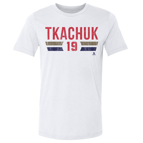 Matthew Tkachuk Men's Cotton T-Shirt | 500 LEVEL