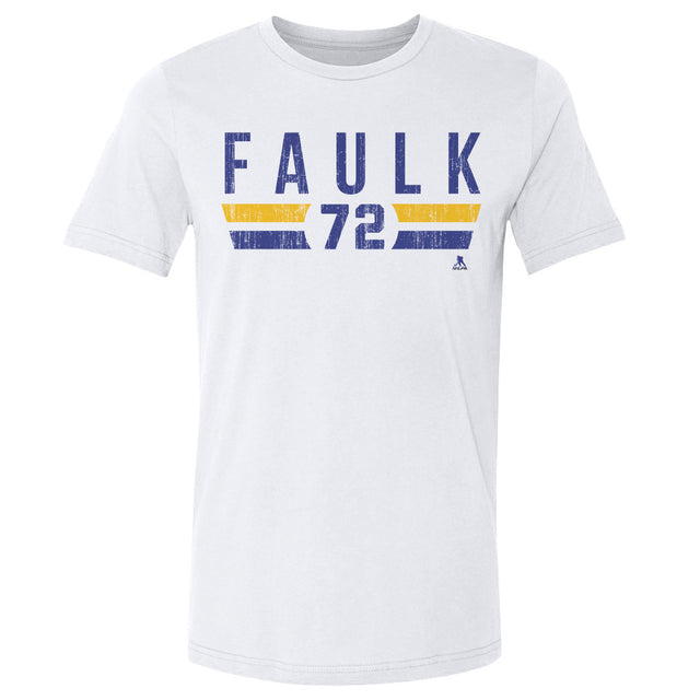 Justin Faulk Men's Cotton T-Shirt | 500 LEVEL