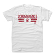 Red Schoendienst Men's Cotton T-Shirt | 500 LEVEL