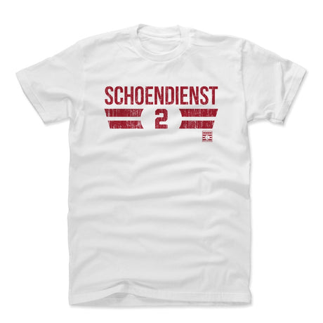 Red Schoendienst Men's Cotton T-Shirt | 500 LEVEL