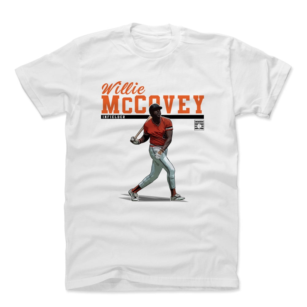 Willie McCovey Men's Cotton T-Shirt | 500 LEVEL