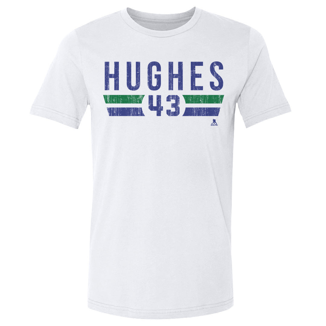 Quinn Hughes Men's Cotton T-Shirt | 500 LEVEL
