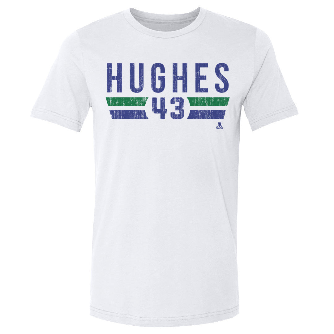 Quinn Hughes Men&#39;s Cotton T-Shirt | 500 LEVEL