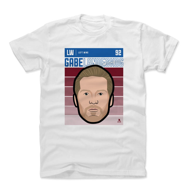 Gabriel Landeskog Men's Cotton T-Shirt | 500 LEVEL