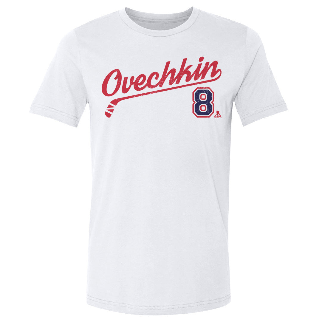 Washington Capitals Name & Number Graphic T-Shirt - Ovechkin 8 - Mens