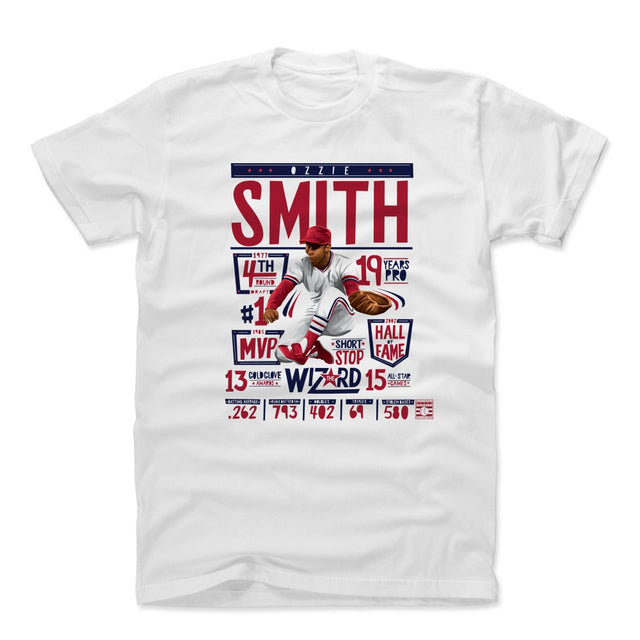 Ozzie Smith Men's Cotton T-Shirt | 500 LEVEL