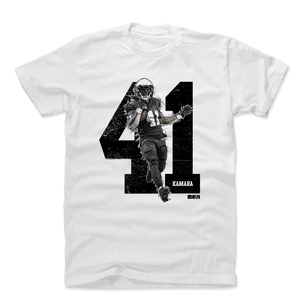 Alvin Kamara Men's Cotton T-Shirt | 500 LEVEL