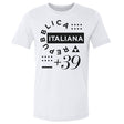 Italy Men's Cotton T-Shirt | 500 LEVEL