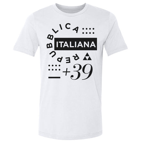 Italy Men's Cotton T-Shirt | 500 LEVEL