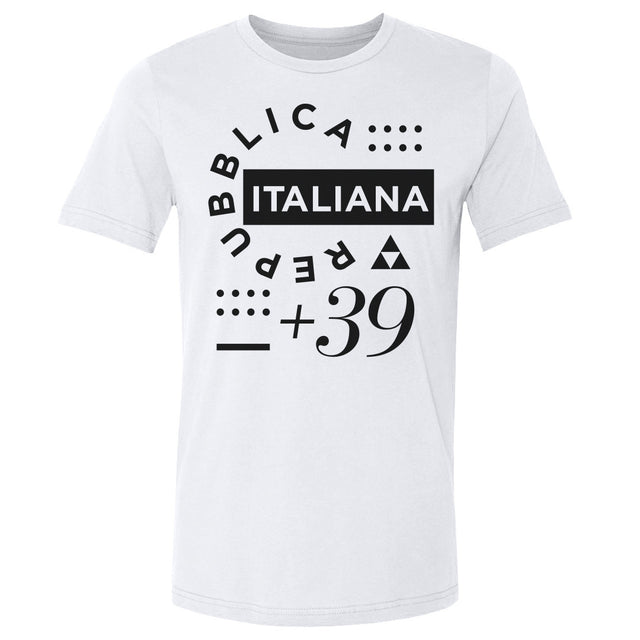 Italy Men's Cotton T-Shirt | 500 LEVEL