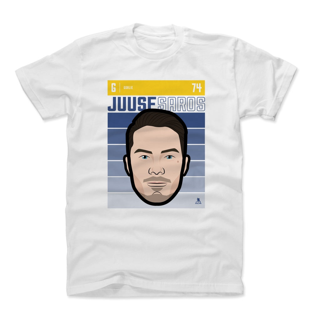 Juuse Saros Men's Cotton T-Shirt | 500 LEVEL