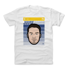 Juuse Saros Men's Cotton T-Shirt | 500 LEVEL