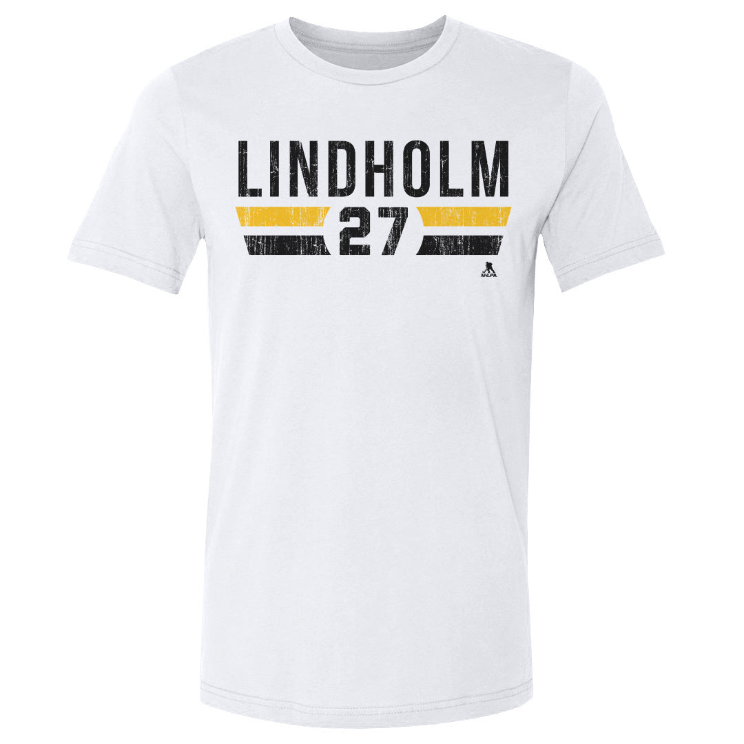 Hampus Lindholm Men's Cotton T-Shirt | 500 LEVEL