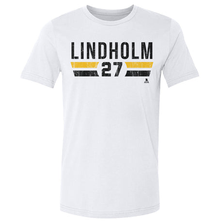 Hampus Lindholm Men's Cotton T-Shirt | 500 LEVEL
