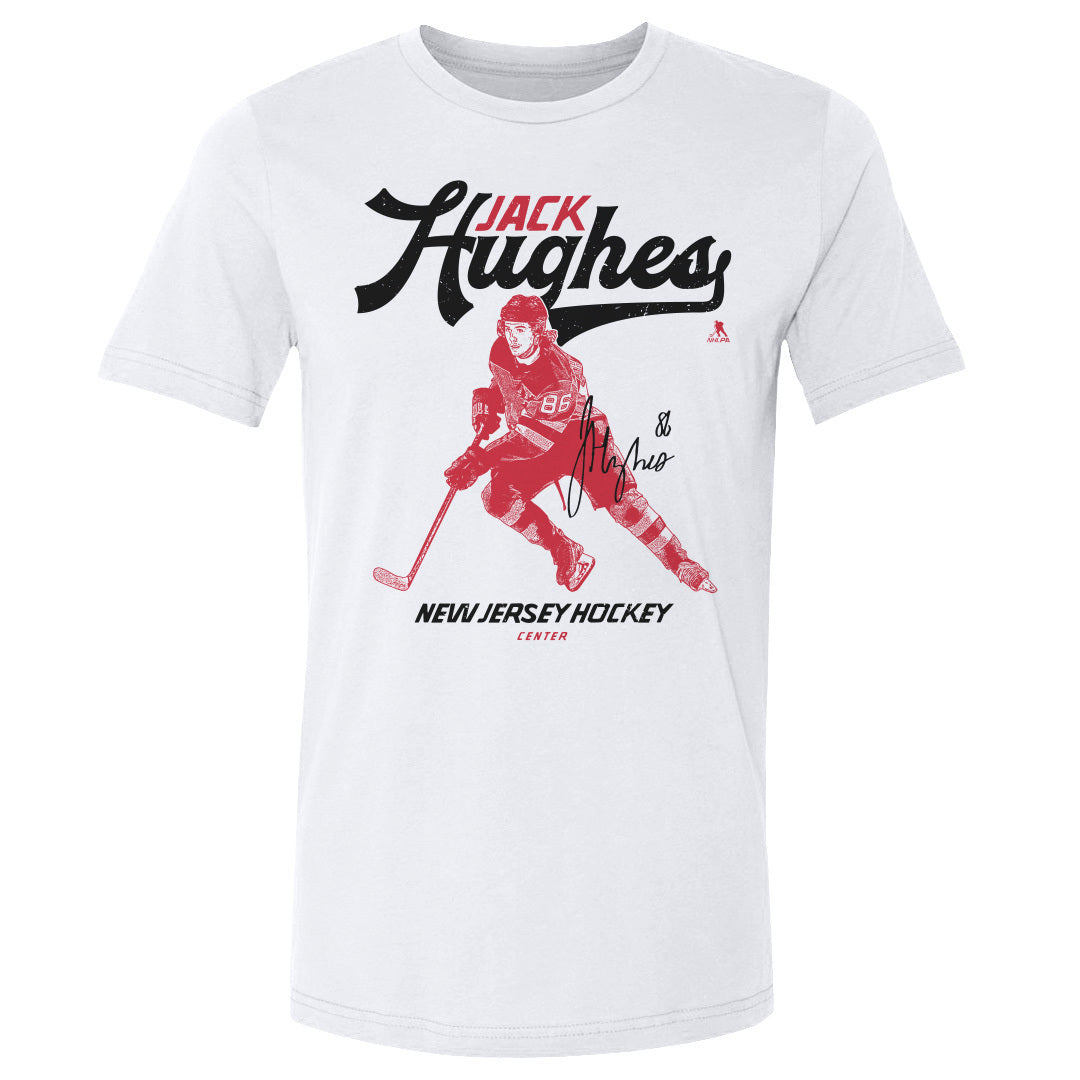 Jack Hughes Men's Cotton T-Shirt | 500 LEVEL