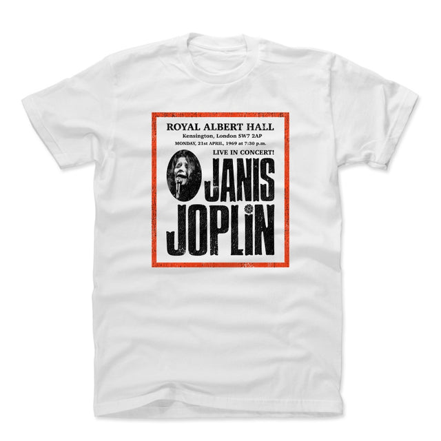 Janis Joplin Men's Cotton T-Shirt | 500 LEVEL