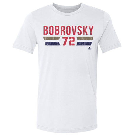 Sergei Bobrovsky Men's Cotton T-Shirt | 500 LEVEL