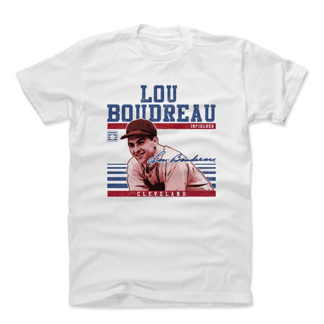 Lou Boudreau Men's Cotton T-Shirt | 500 LEVEL
