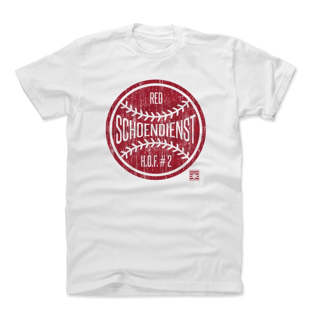Red Schoendienst Men's Cotton T-Shirt | 500 LEVEL