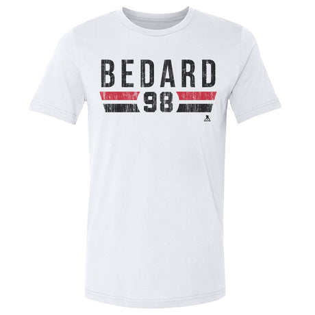 Connor Bedard Men's Cotton T-Shirt | 500 LEVEL